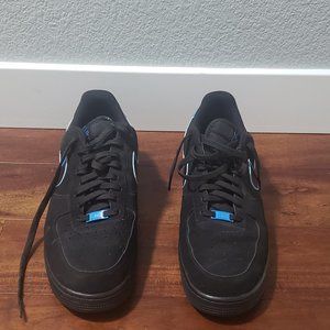 Nike Air Force 1 '07 Men's Shoe Sz13 Black & Blue